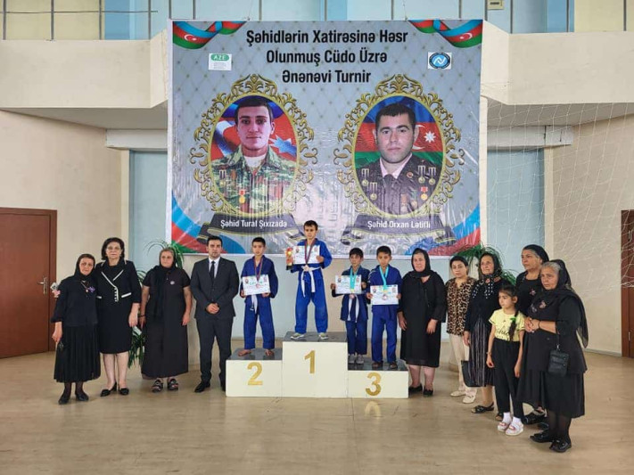 İsmayıllıdan olan şəhidlərin xatirəsinə cüdo yarışı keçirilib