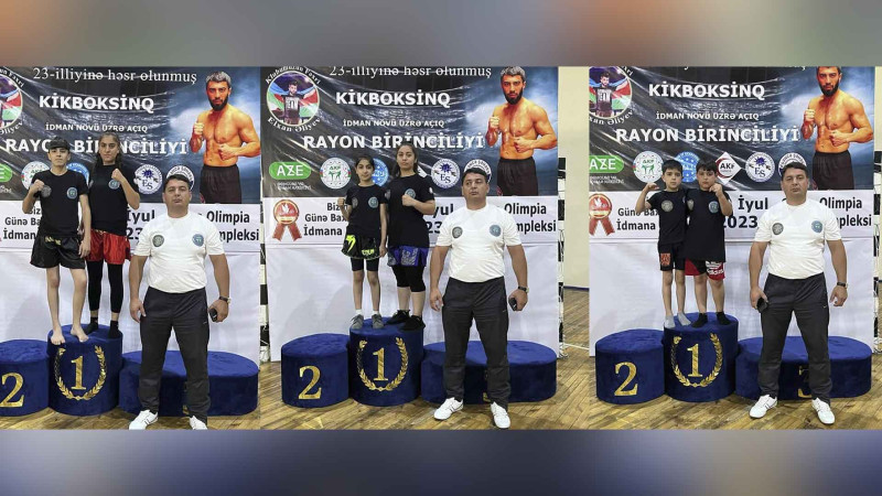 İsmayıllının gənc kikboksçuları Gəncədə uğur qazanıblar