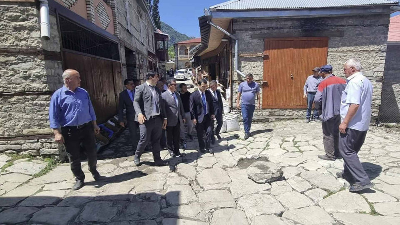 İsmayıllı: Cülyanda içməli su xətti təmir edilir