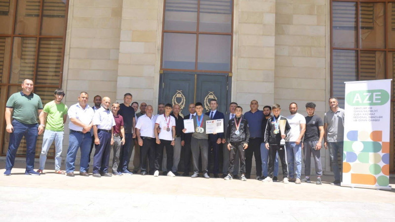 Quba: Nəcəf Novruzov idman ictimaiyyəti ilə görüşüb
