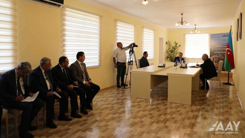 AYYDA: İsmayıllıda vətəndaşların qəbulu keçirilib