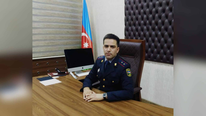 Şimal: Xəyal Talıbova baş leytenant rütbəsi verilib