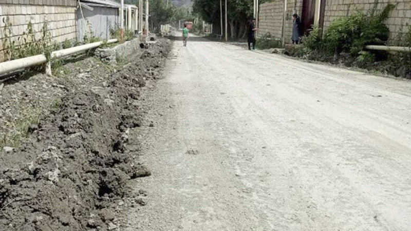 Qonaqkəndin mərkəzi yolu bərpa edilib