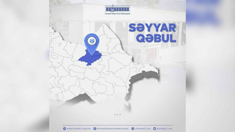 RİH: İsmayıllıda sakinlərin qəbulu keçiriləcək