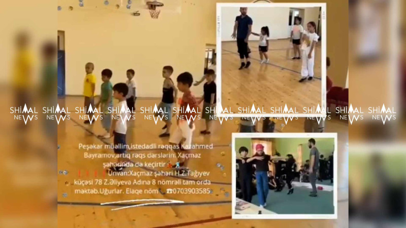 Xaçmazda milli rəqs təlimi keçirilir