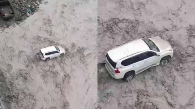 İsmayıllı: selin apardığı “Prado”dan Türkmənistan vətəndaşları xilas ediliblər