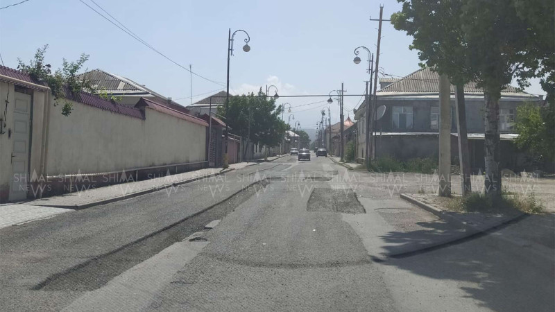 Quba: Fətəlixan küçəsinin asfalta ehtiyacı var