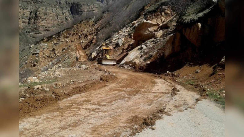 Quba-Xınalıq yolu: fəsadların aradan qaldırılması davam edir