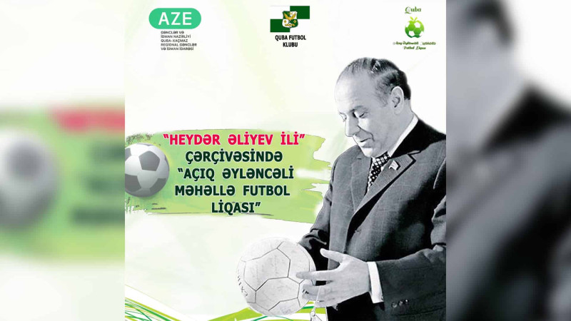 Qubada “Açıq əyləncəli məhəllə futbol liqası” başlayır