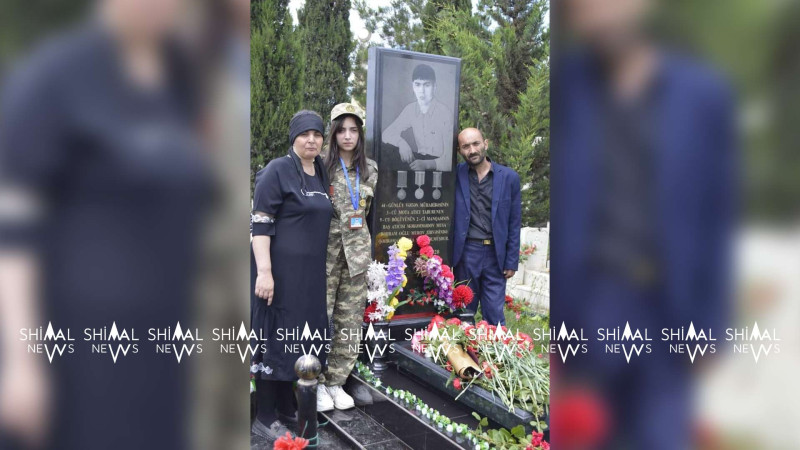 Quba: Vətən muharibəsi şəhidinin əkiz bacı-qardaşı anadan olub