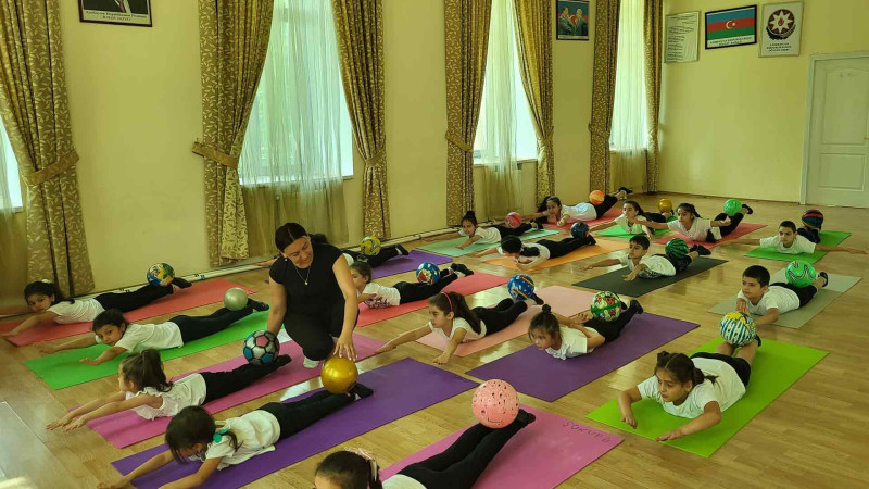 İsmayıllı: İnci rəqs qrupunun iştirakı ilə idman tədbiri keçirilib