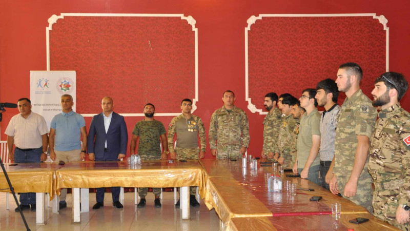 Quba-Xaçmaz RGİİ-nin rəisi qazilərlə görüşüb