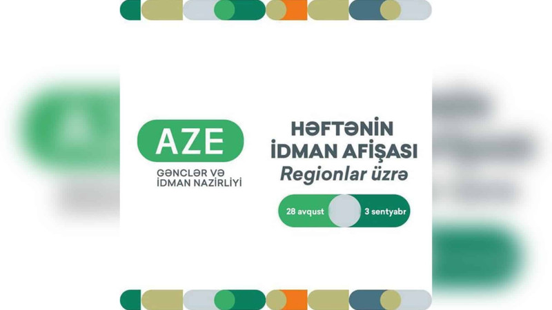 Şimal: həftəlik idman afişası açıqlanıb