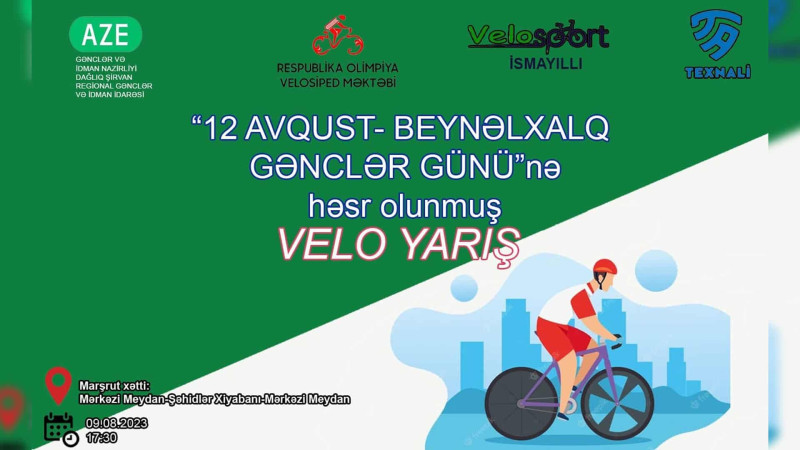 İsmayıllıda veloyarış keçiriləcək
