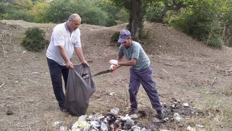 Qubada Təmiz ölkəm aksiyası çərçivəsində tədbirlər davam edir