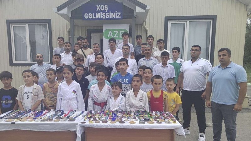 Xaçmaz: karateçilər nümunəvi çıxışlarını təqdim ediblər