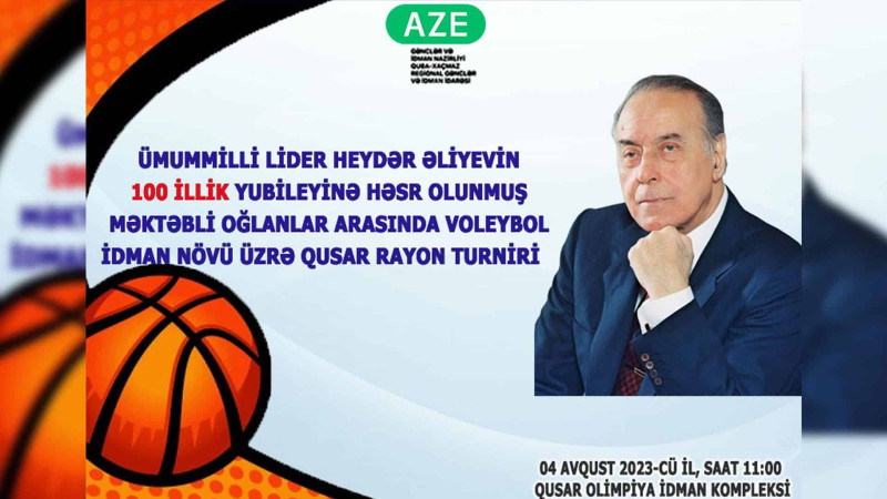 Qusarda voleybol yarışması keçiriləcək
