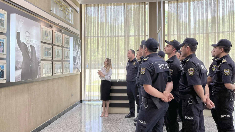 Qubada polis əməkdaşları üçün ekskursiya təşkil edilib