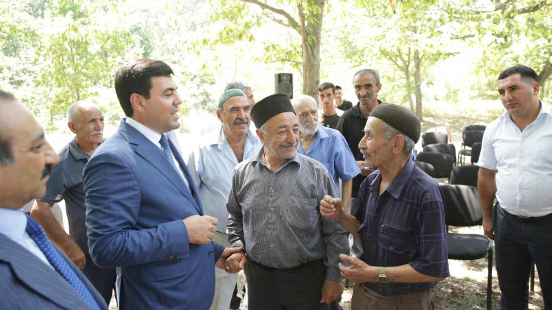 RİH: Xaçmazda vətəndaşların növbəti səyyar qəbulu baş tutub