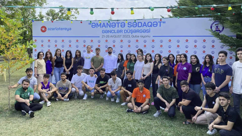 Qubada şəhid övladlarının iştirak etdiyi düşərgə sona çatır
