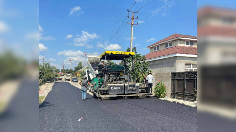 Xaçmazda növbəti küçələr asfaltlanır - FOTO