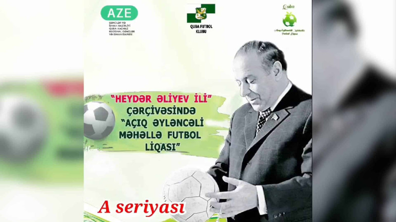Qubada məhəllə futbolu start götürüb
