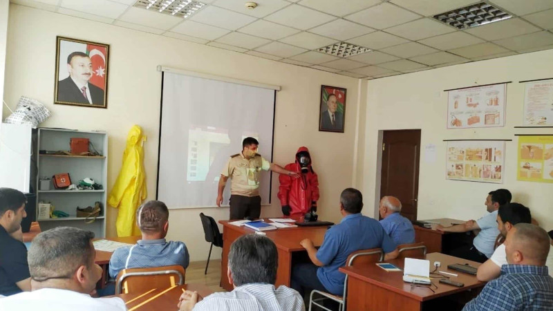 FHN: Şimal mərkəzlərində müdafiə kursları keçirilib