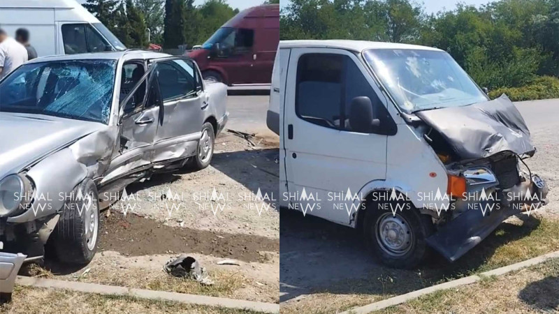 Şabranda qəza: 3 nəfər xəsarət alıb
