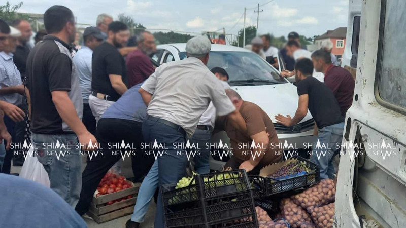 Xudatda azyaşlı uşaq qəza törədib: bir nəfər xəsarət alıb – VİDEO