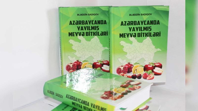 Quba: “Azərbaycanda yayılmış meyvə bitkiləri” adlı kitab dərc edilib