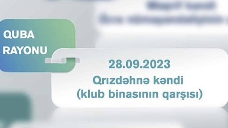 Quba: “Açıq mikrofon” aksiyası keçiriləcək