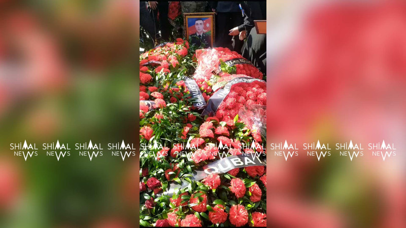 Quba: şəhid  Tapdıq Bayramovun dəfn mərasimi keçirilib