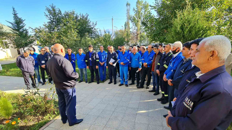 Azəriqaz: İsmayıllı xidmət sahəsinin işçiləri ilə görüş keçirilib