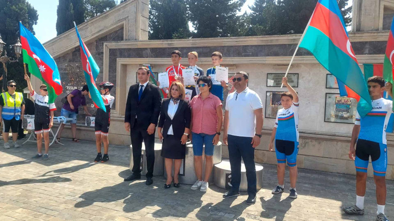 İsmayıllı: yeniyetmə həmyerlimiz velosiped yarışında medal qazanıb