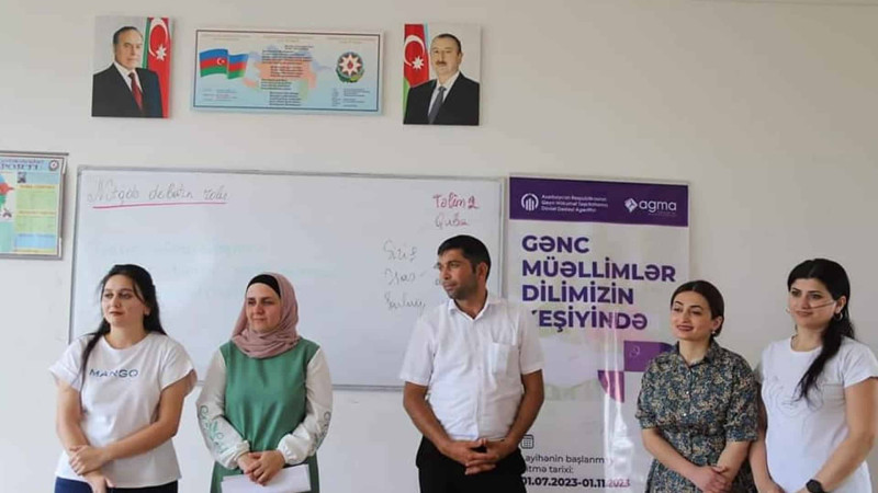 Quba:  Azərbaycan dili və ədəbiyyat müəllimləri üçün təlimlər təşkil edilib