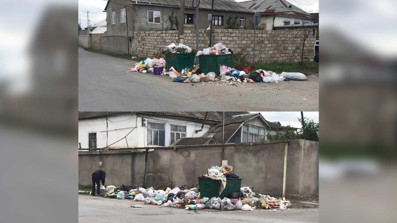 İƏD: Xaçmazda tullantıların kənarlaşdırılması gecikir