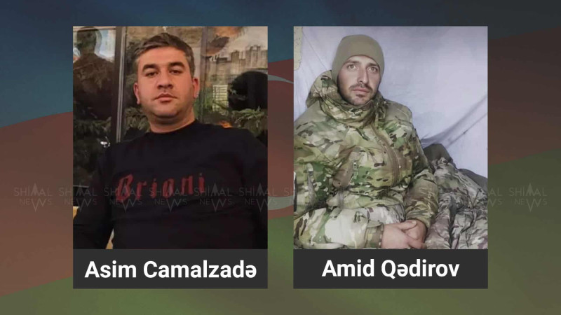 Xaçmaz: bir hərbçi, bir polis şəhid olub
