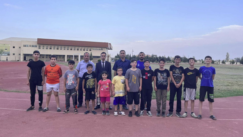 Xaçmazda atletlər nümunəvi çıxışlarını təqdim ediblər