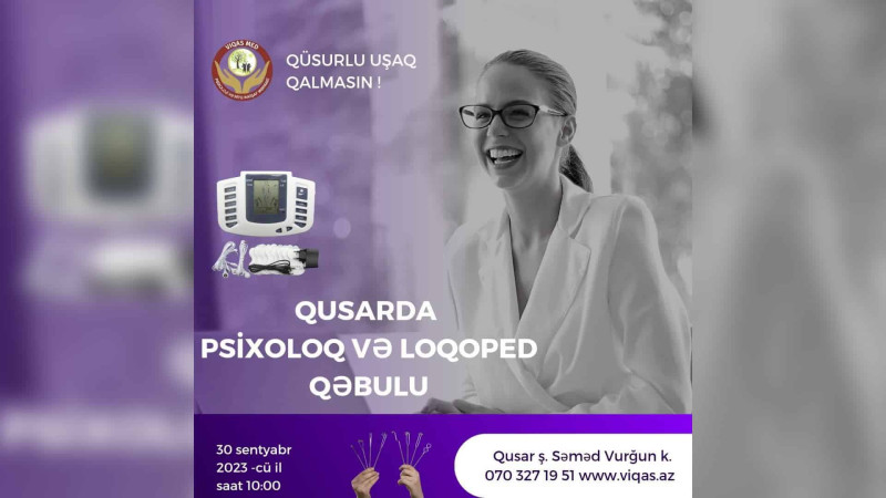 Qusar: psixoloji və nitq inkişaf mərkəzində konsultasiya ödənişsiz təşkil olunacaq