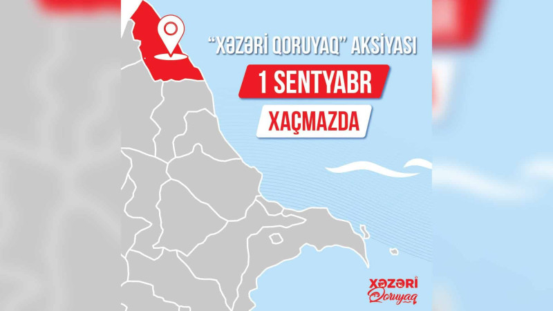 Xaçmaz: Xəzərin sahillərində təmizlik təşkil olunacaq