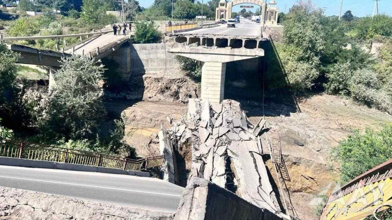 AAYDA: Xaçmazda çökmüş körpü barədə qərar qəbul edilib