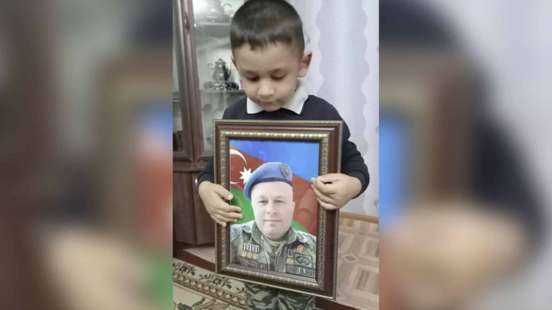Xaçmazda şəhidin dəfn mərasimi baş tutub