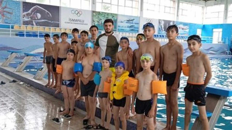 İsmayıllıda üzgüçülük dərsləri keçirilir