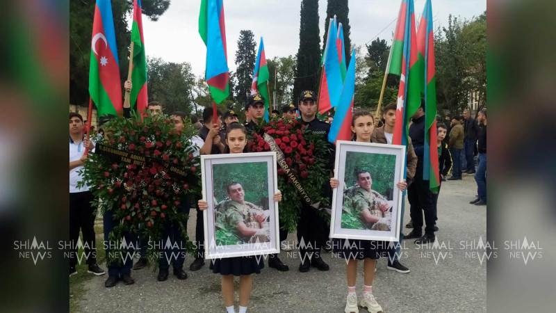 Quba: Zərdabi qəsəbəsində şəhid Səbuhi Əliyevin üç mərasimi keçirilib