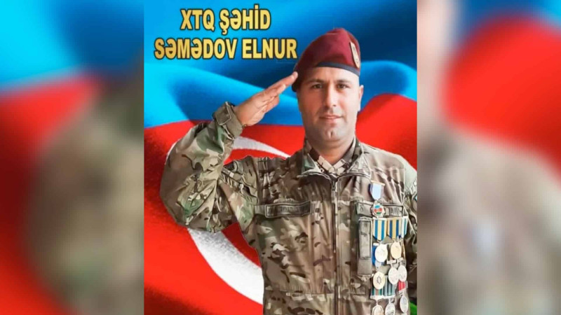 İsmayıllıda şəhid Elnur Səmədovun anım günü keçirilir