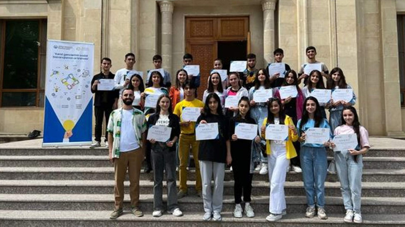 GİKM: İsmayıllıda gənclərin inkişafı üçün təlimlər keçirilib