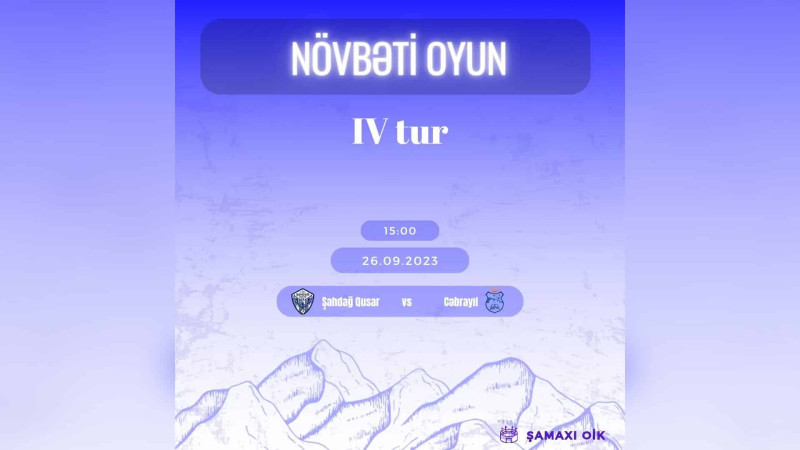 Futbol: “Şahdağ Qusar” FK və “Cəbrayıl” FK meydana çıxacaqlar