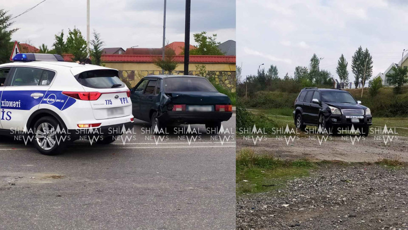 Qubada “099” və “Prado” toqquşub