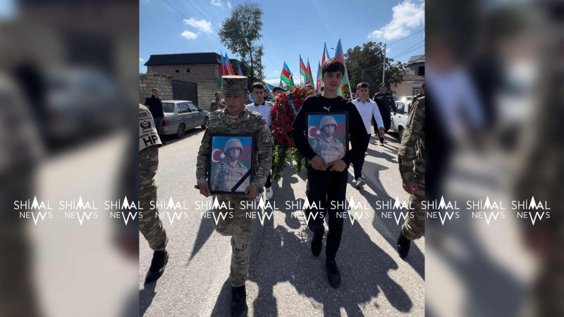 Qusarlı şəhidimiz torpağa tapşırılıb