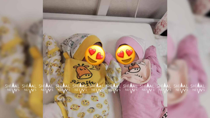 Qubalı şəhidin əkiz qızları dünyaya gəlib